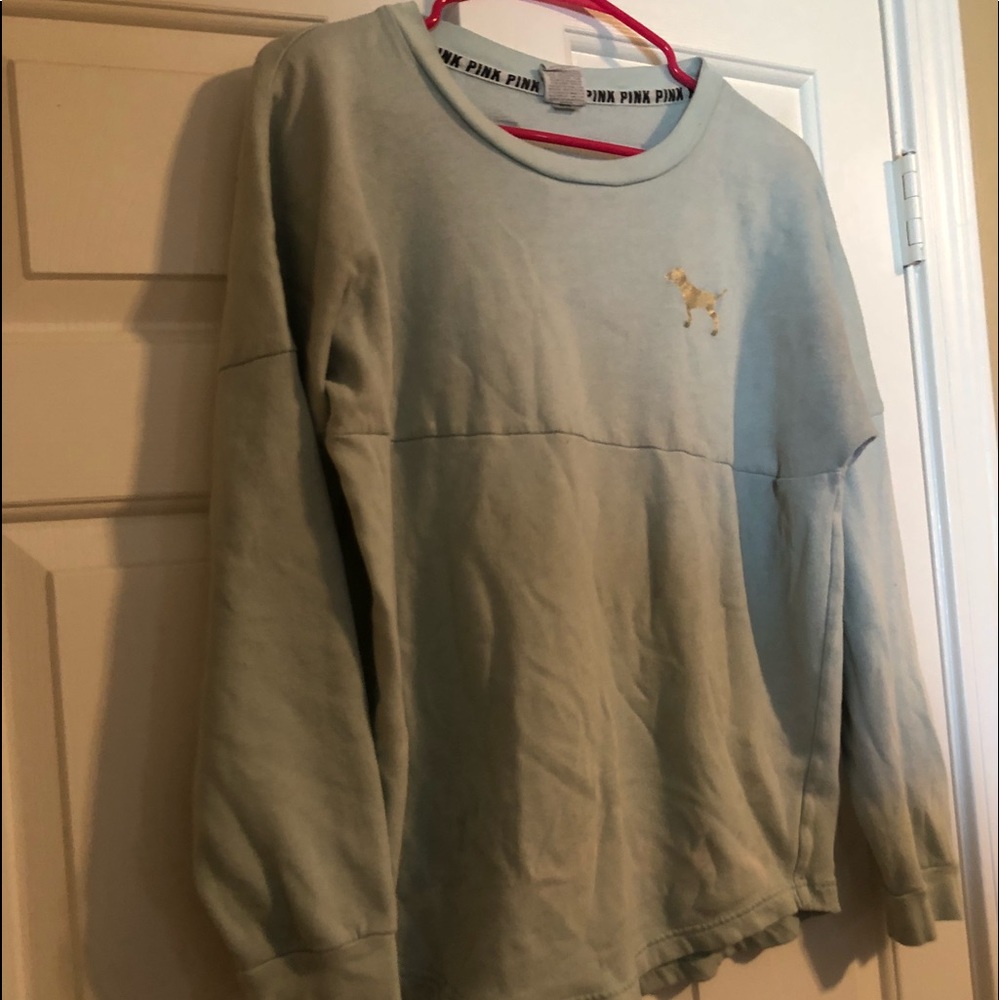 Pink sweat shirt